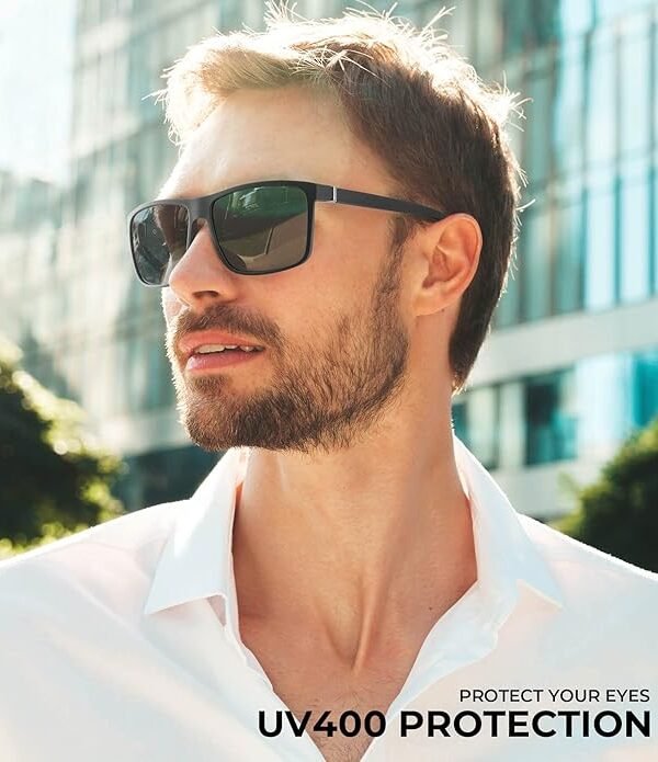 Gafas negras 2 Gafas de sol polarizadas Kaliyadi negras